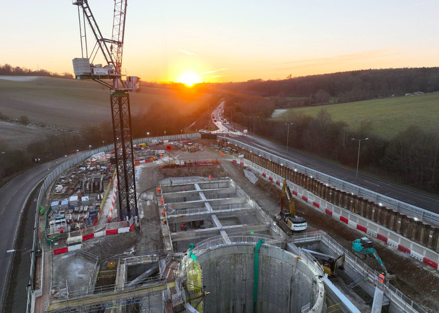 HS2 TUNNEL PROGRESS AS ‘FLORENCE’ AND ‘CECILIA’ PASS AMERSHAM